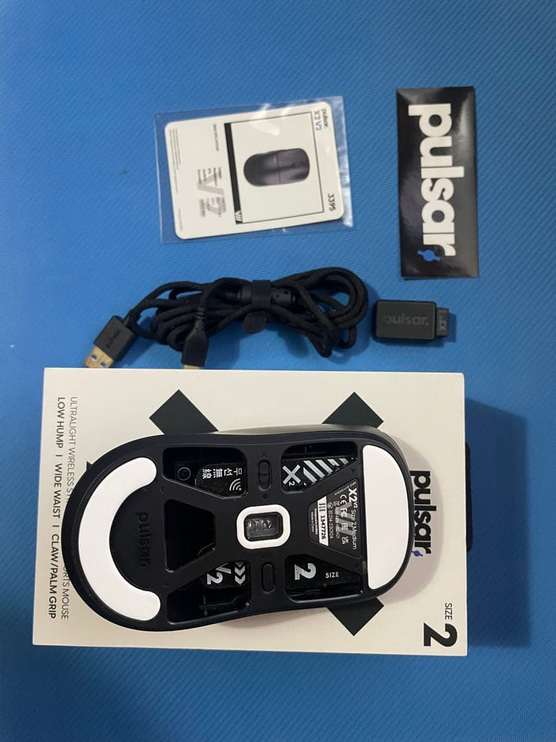 Pulsar X2V2 ワイヤレス ゲーミングマウス size 2