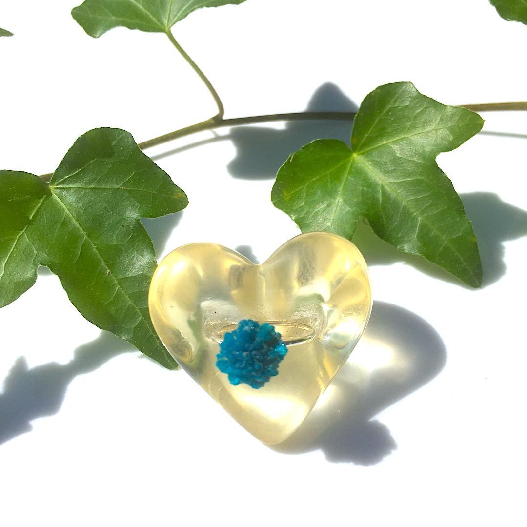 【Silver925】＊カバンサイト原石リング＊〜NaturalBreeze