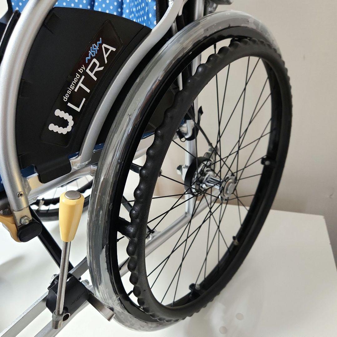日進医療器　自走用　多機能　ULTRA　車椅子　NA-U2W