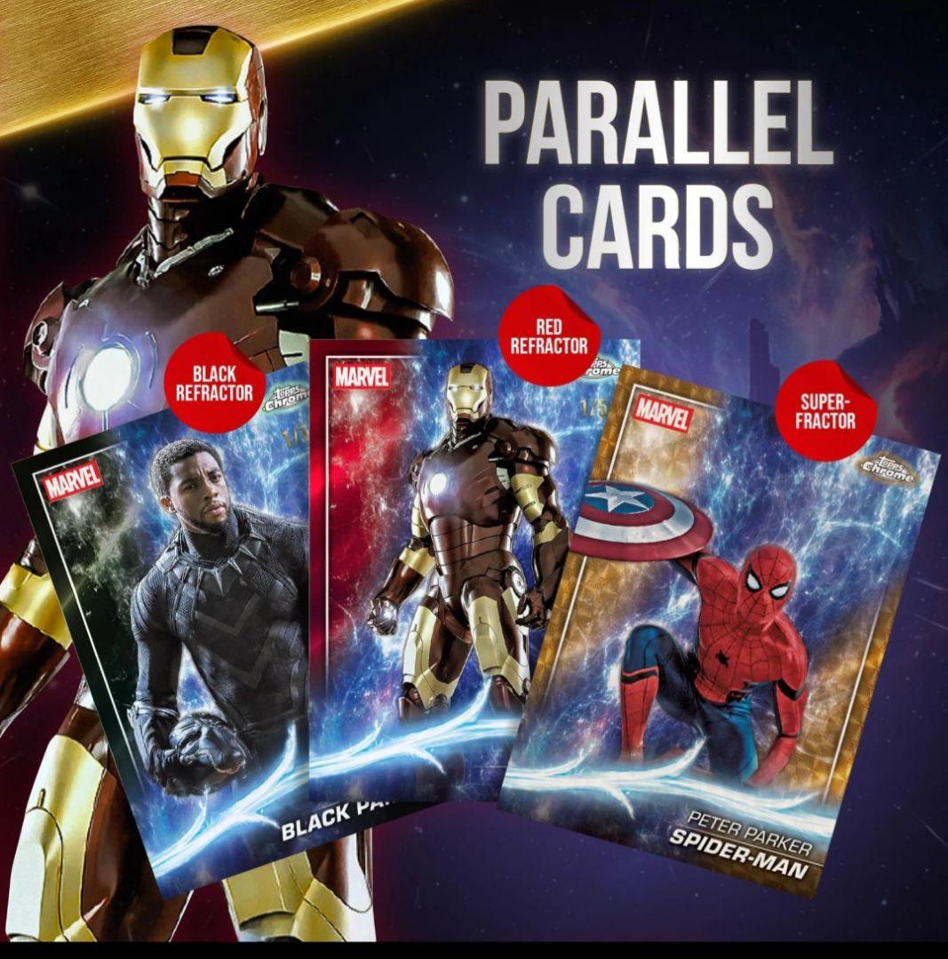 Topps Chrome Marvel トレーディングカード 2025年版