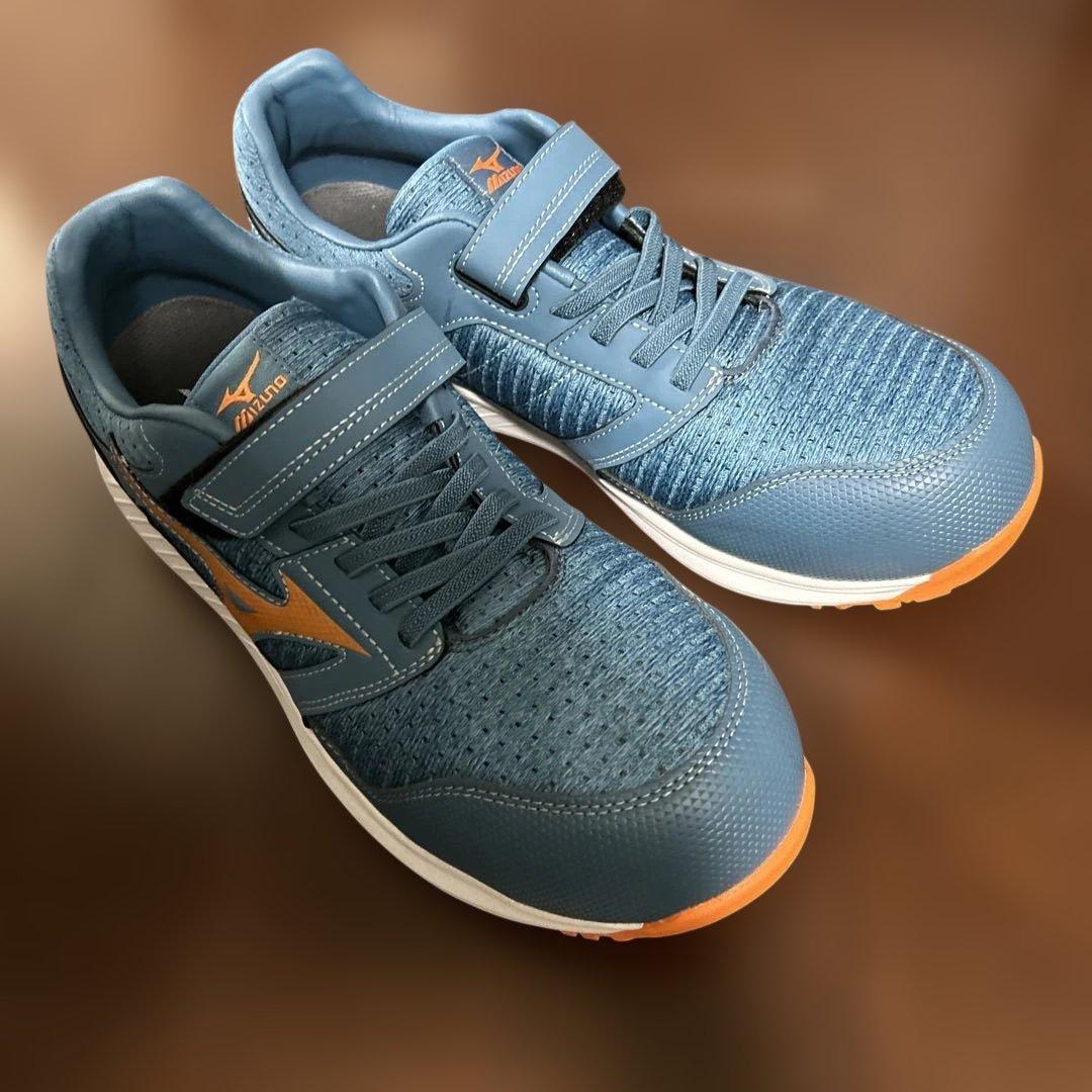 MIZUNO ミズノ　安全靴　ベルクロ　オールマイティ　美品　28cm