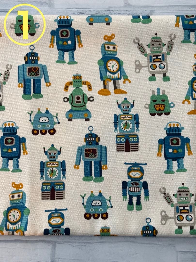 入園入学・オーダーページ・男の子・レッスンバック・お弁当袋・ロボット・かっこいい