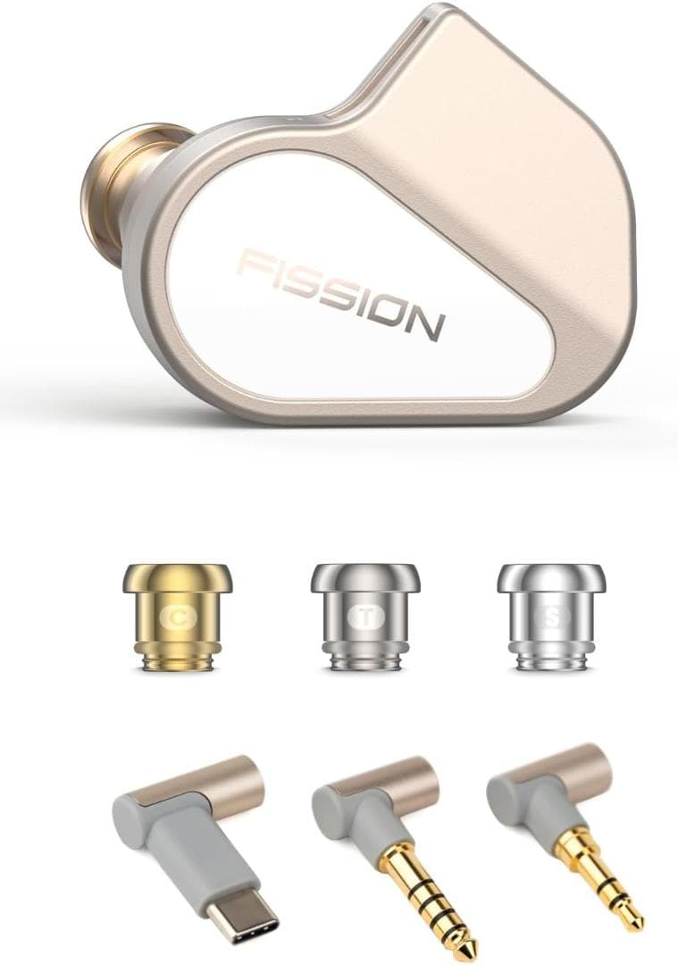 イ*ー様 美品 TANCHJIM FISSION 有線イヤホン 中華イヤホン リ