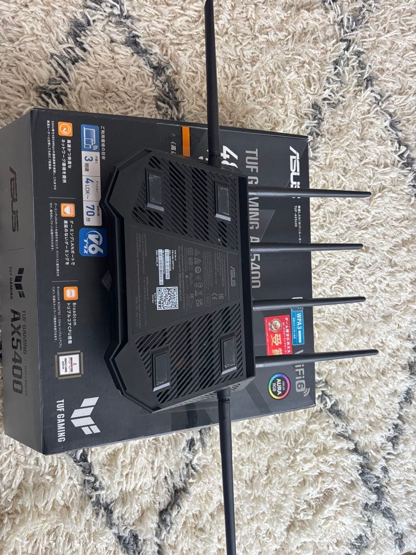 ASUS TUF Gaming AX5400 無線LANルーター WiFi6対応