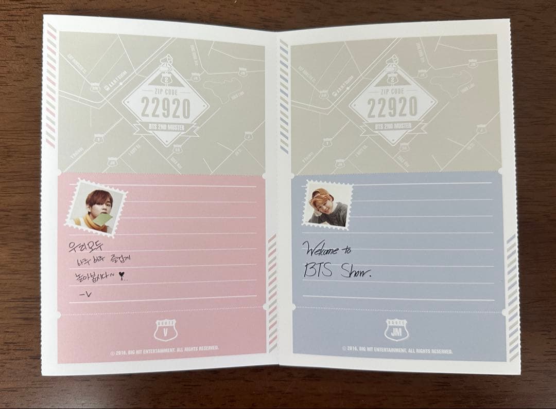 2ND MUSTER ZIP CODE 22920 バッジ・ポストカードセット