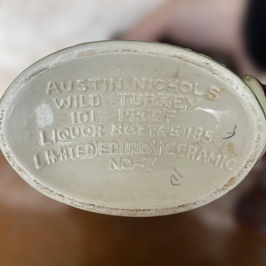 WILD TURKEY ワイルド ターキー 8年 七面鳥 陶器ボトル