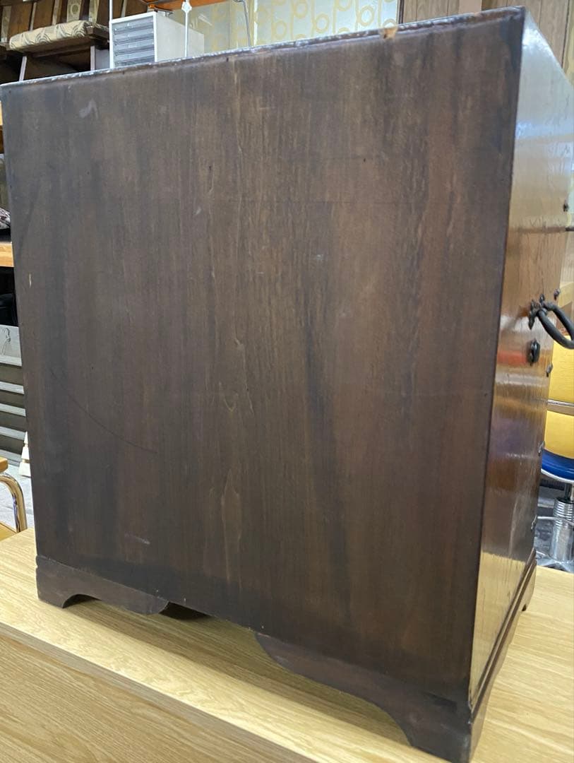 【レトロ】李朝家具様式 小箪笥　和箪笥　欅　タンス