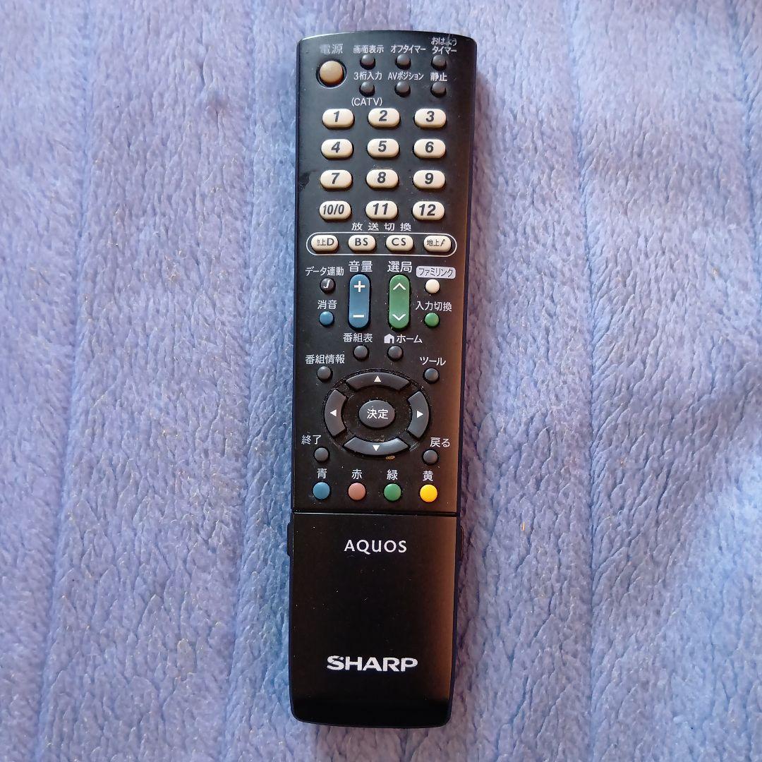 シャープ　液晶テレビ　32型 綺麗に映ります。