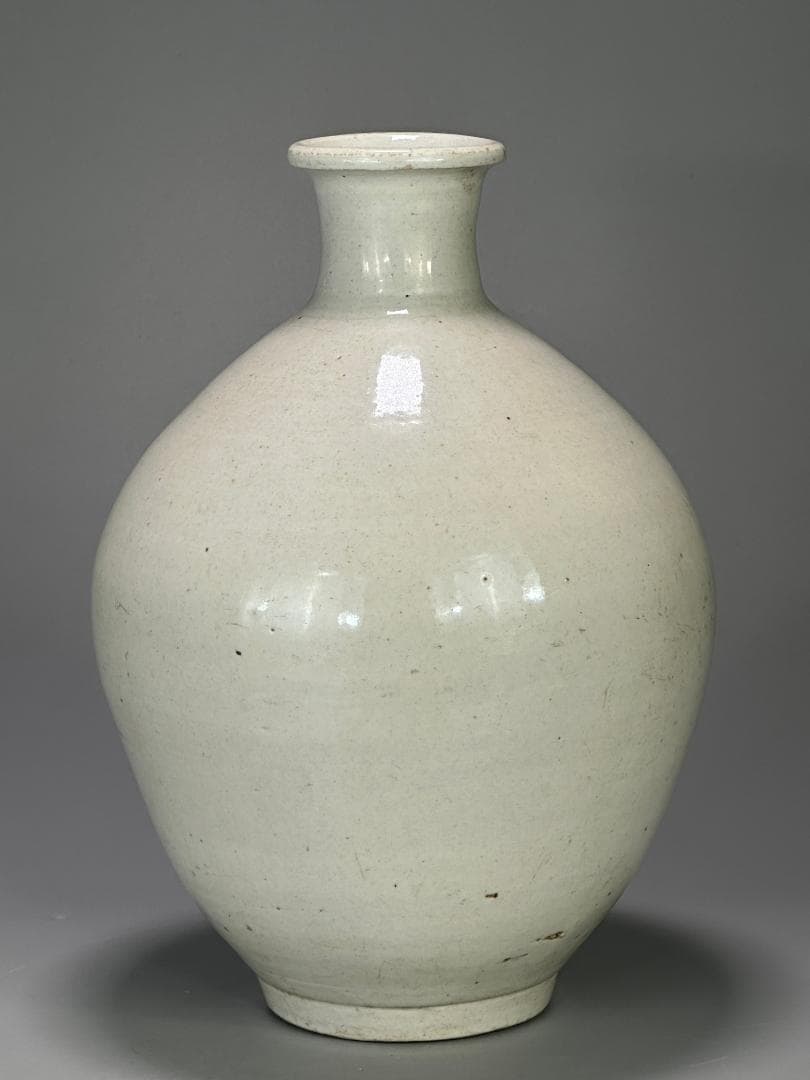 日本美術　白磁　伊万里　大徳利　花瓶　時代焼物