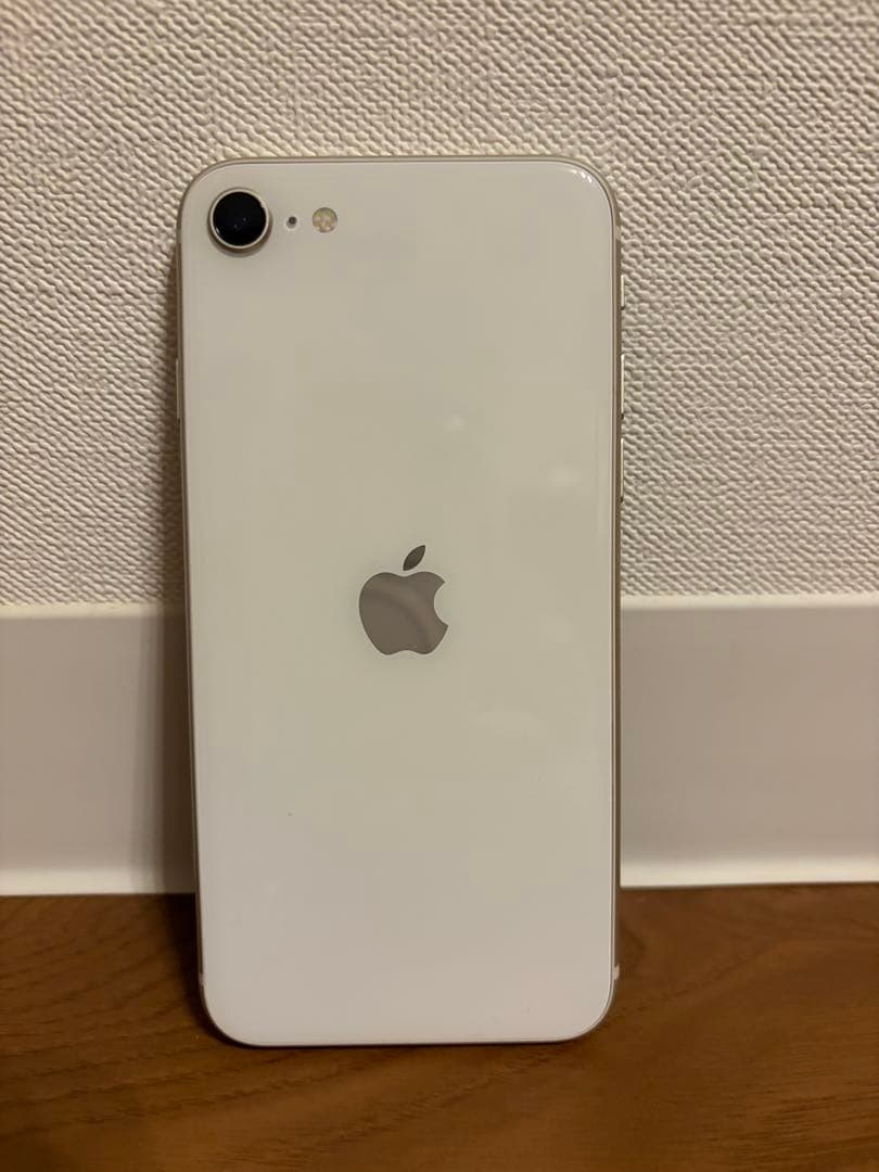 スマートフォン本体 Apple iPhone SE (Starlight, 256GB)