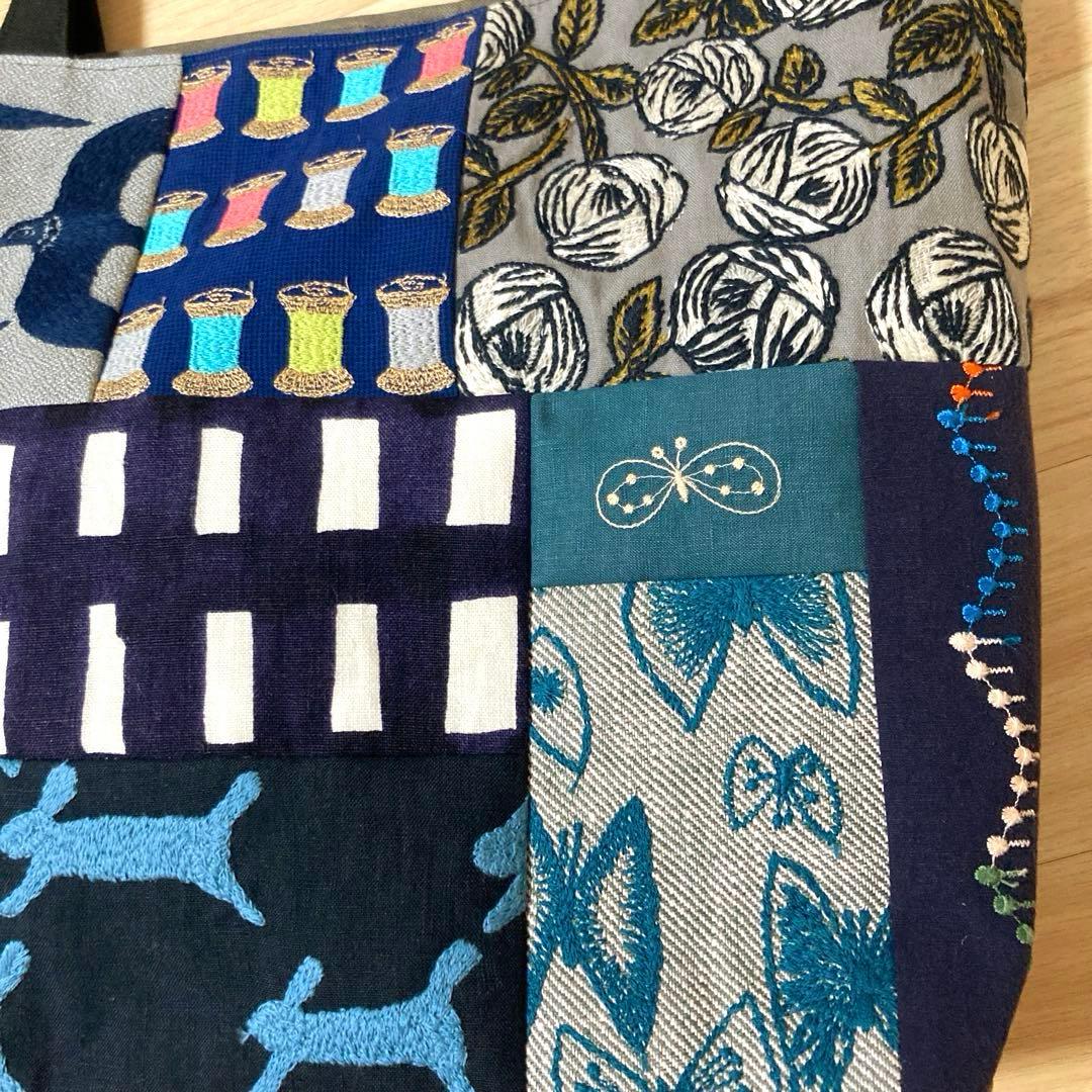 745 ★私だけのトートバッグ★ A4 肩かけ　＊handmade＊