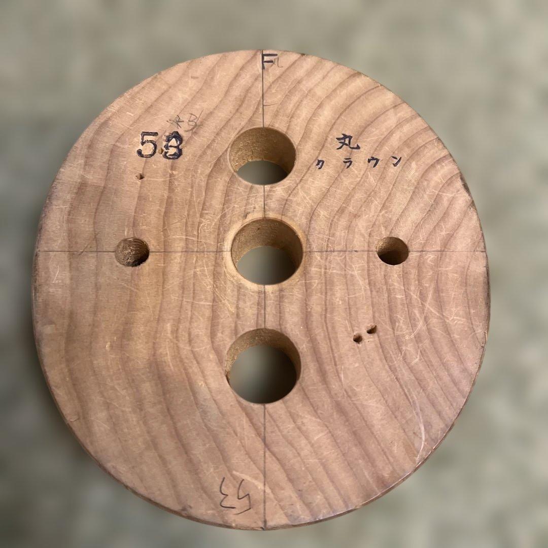 帽子作製　木型　丸クラウン　53cm