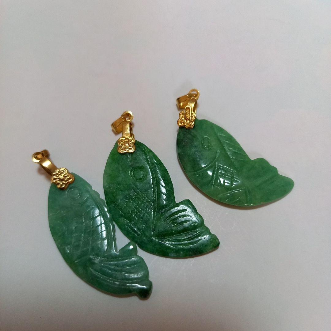 翡翠ペンダント 10個セット