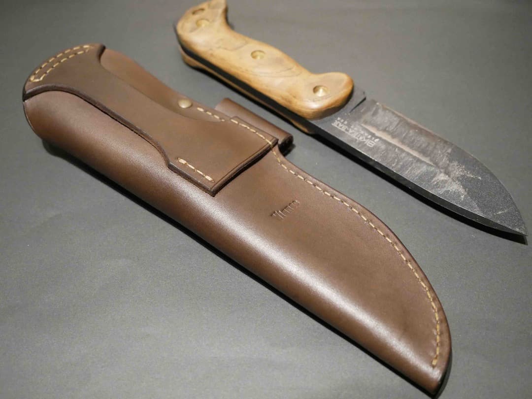 KA-BAR BK2専用　ブッシュクラフトシース 2　/ ダークブラウン