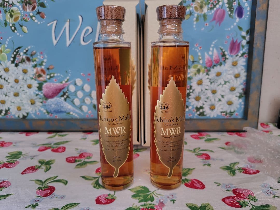 イチローズモルト ミズナラウッドリザーブ　ウイスキー　MWR 200ml 2本