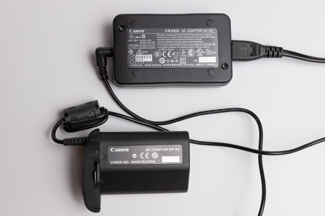 キヤノン EOS-1D mark3 、DCカプラー DR-E4、充電器