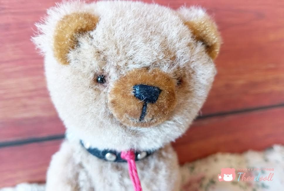 ハンドメイド アンティーク風こぐまちゃん鼻茶