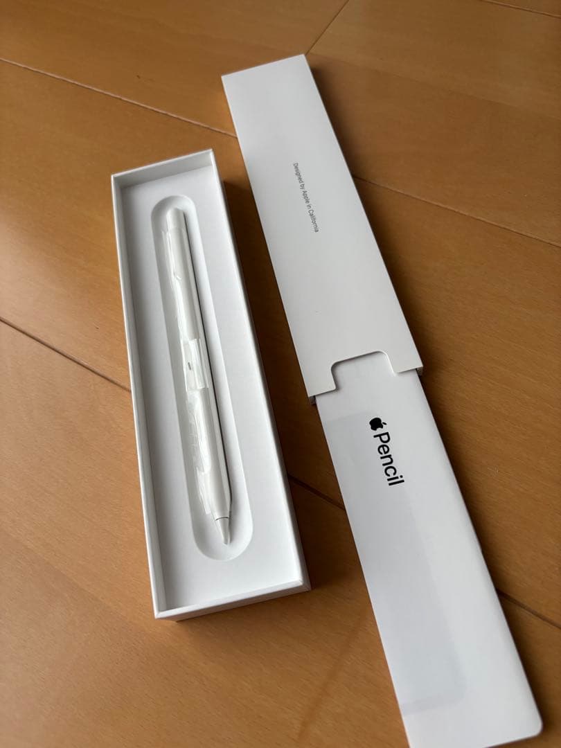 美品　Apple Pencil ホワイト 箱入り