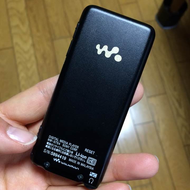 【付属品多め】SONY NW-S754 ブラック
