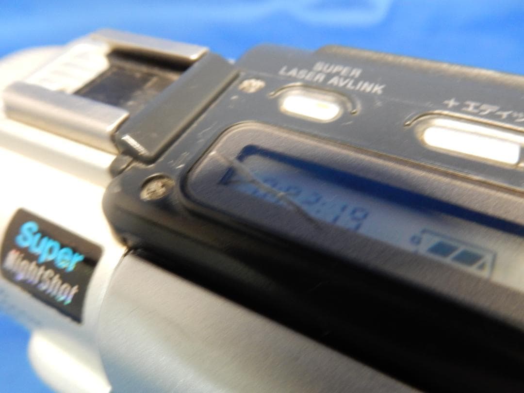 #2838 MiniDV DCR-TRV17 SONY 電池・充電器・ケーブル