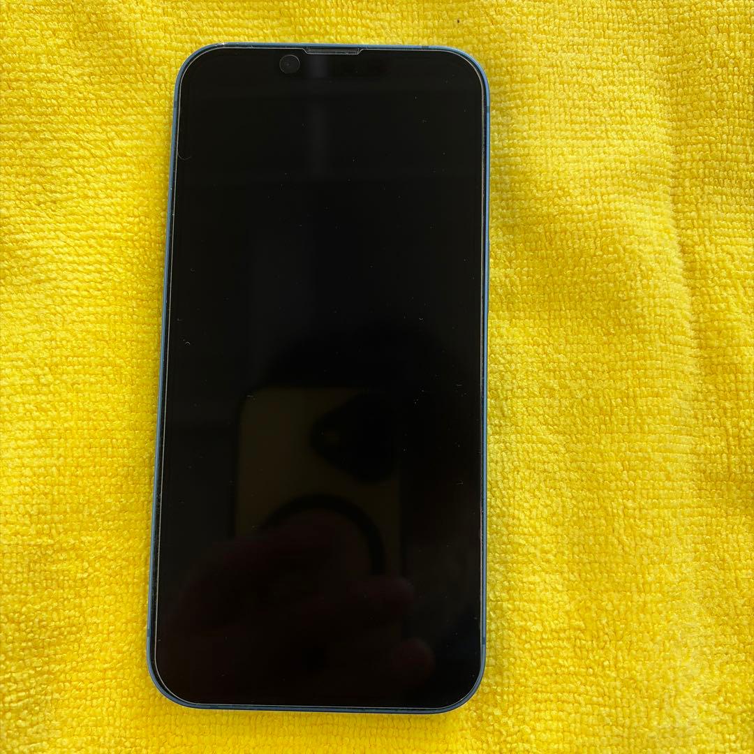 【バッテリー100%iPhone 13 ブルー 128GB バッテリー公式交換済