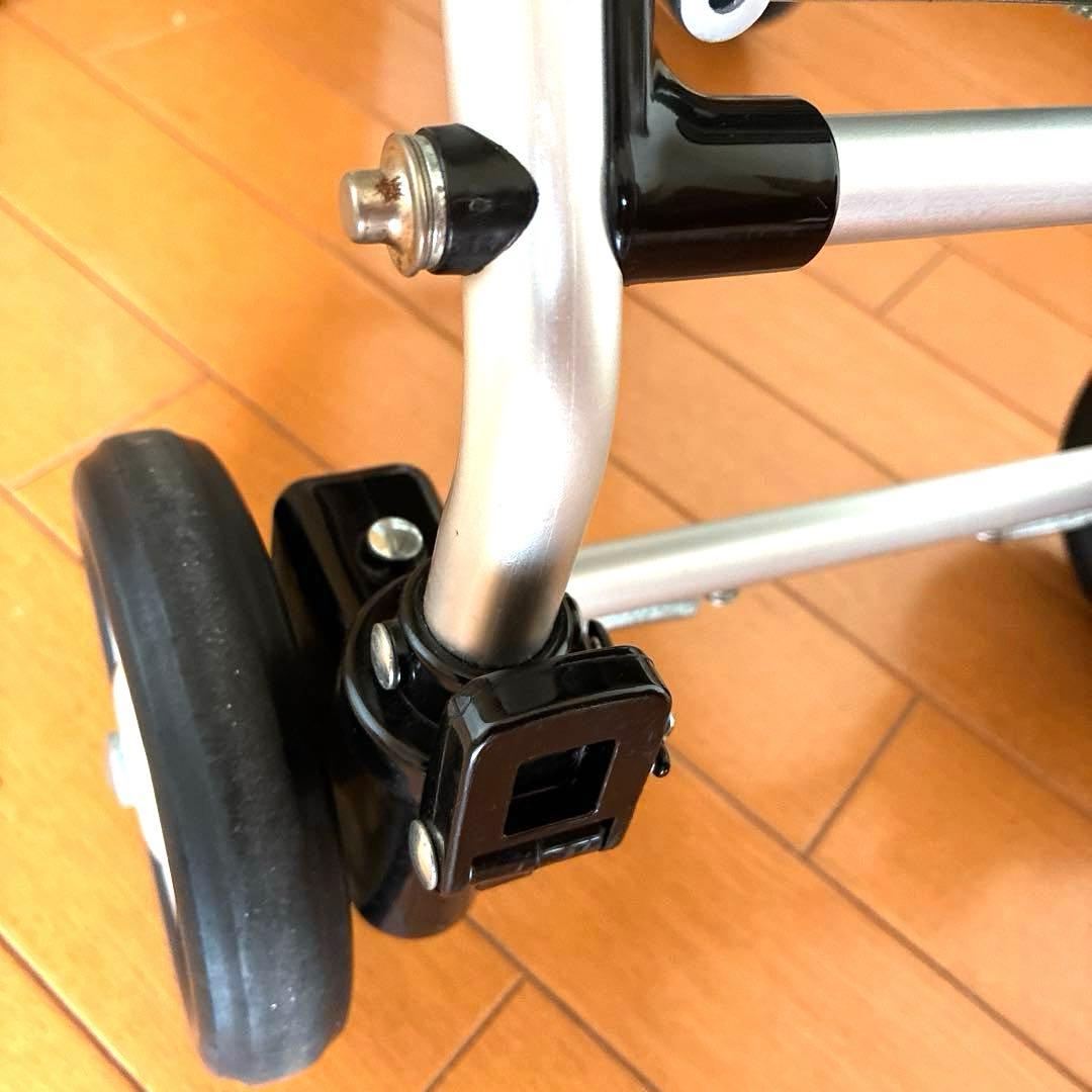 【極美品】シルバーカー 象印ベビー ライトミニ 手押し車介護用品 歩行補助