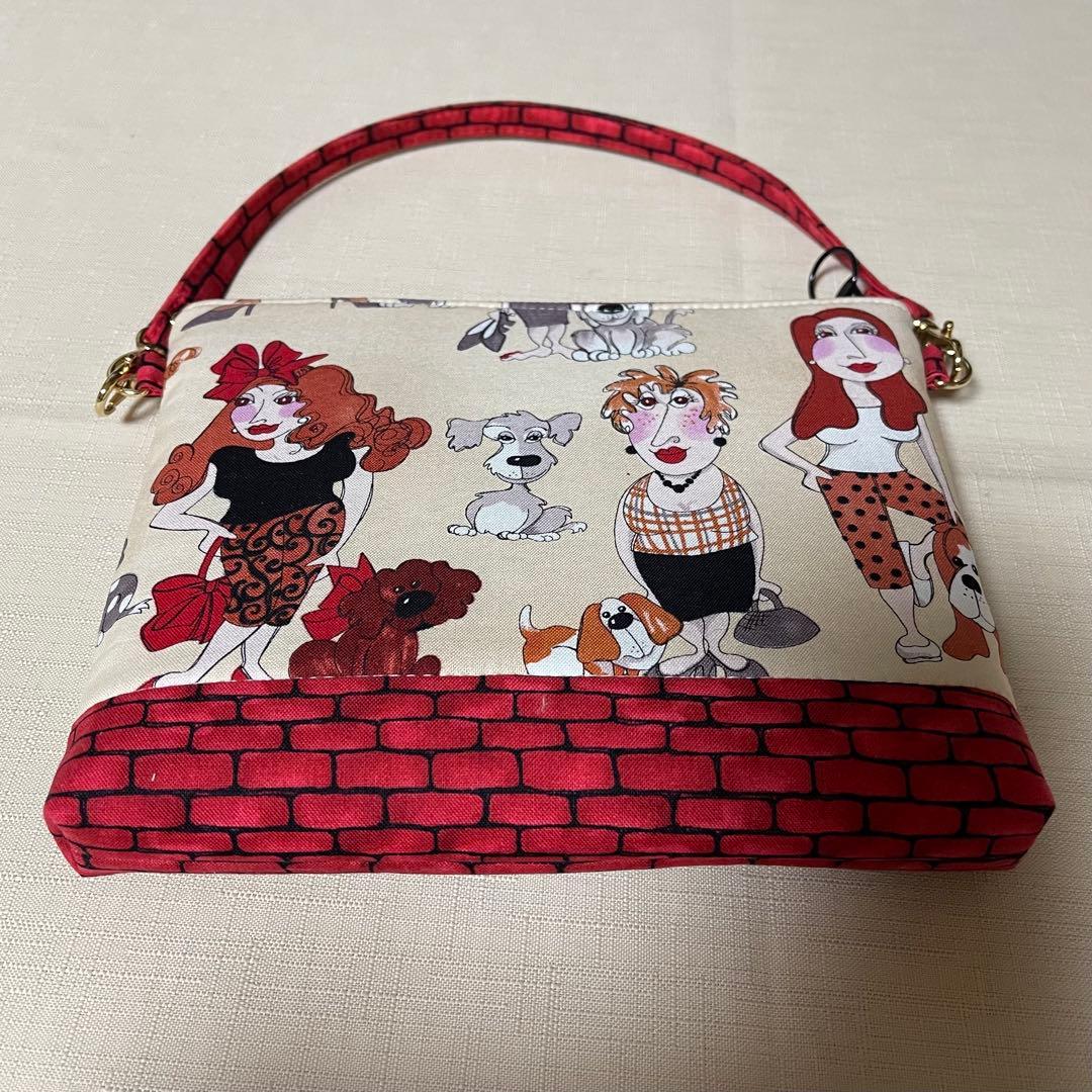 ♡20㎝ファスナーポーチ①♡ハンドメイド　ロラライハリス