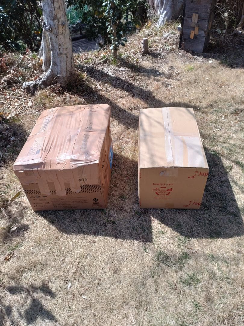 k*o様 日本蜜蜂重箱式巣箱（自然入居＆営巣実績有・中古）5段・すのこ/底板/蓋