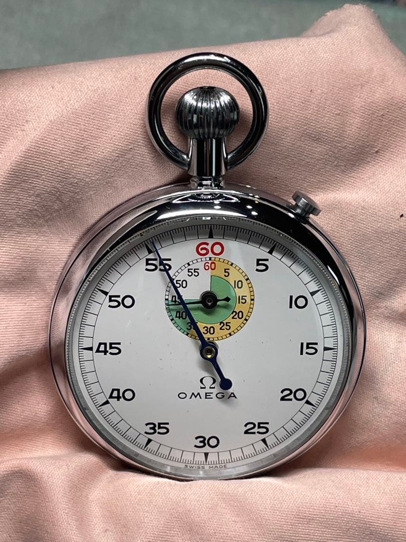 時計屋さん未使用在庫 OMEGA StopWatch 正確稼働　'69 東京五輪