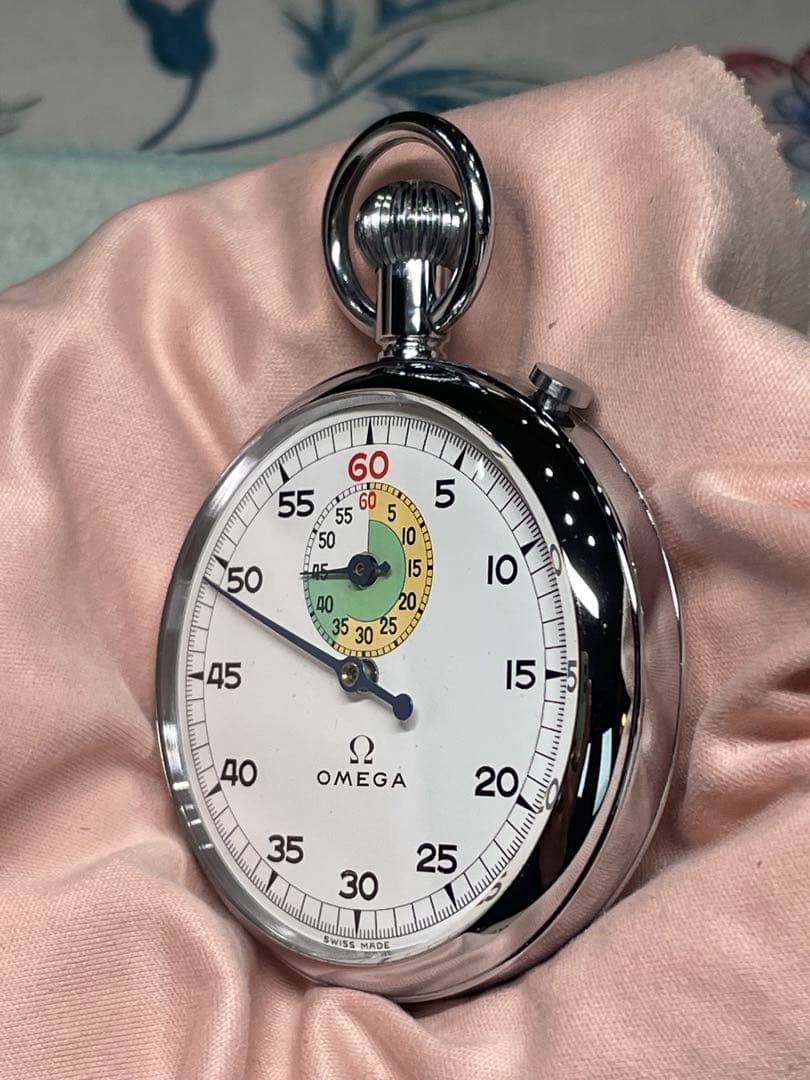 時計屋さん未使用在庫 OMEGA StopWatch 正確稼働　'69 東京五輪
