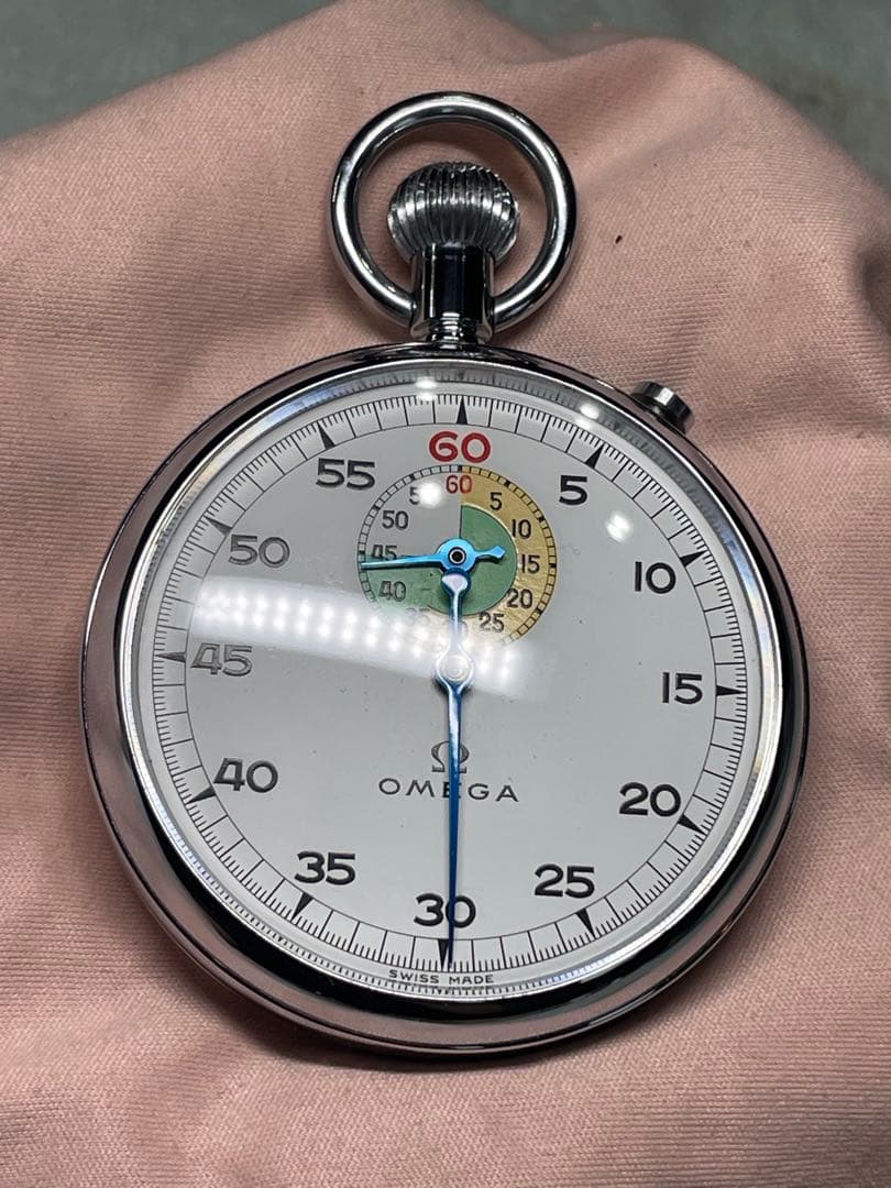 時計屋さん未使用在庫 OMEGA StopWatch 正確稼働　'69 東京五輪