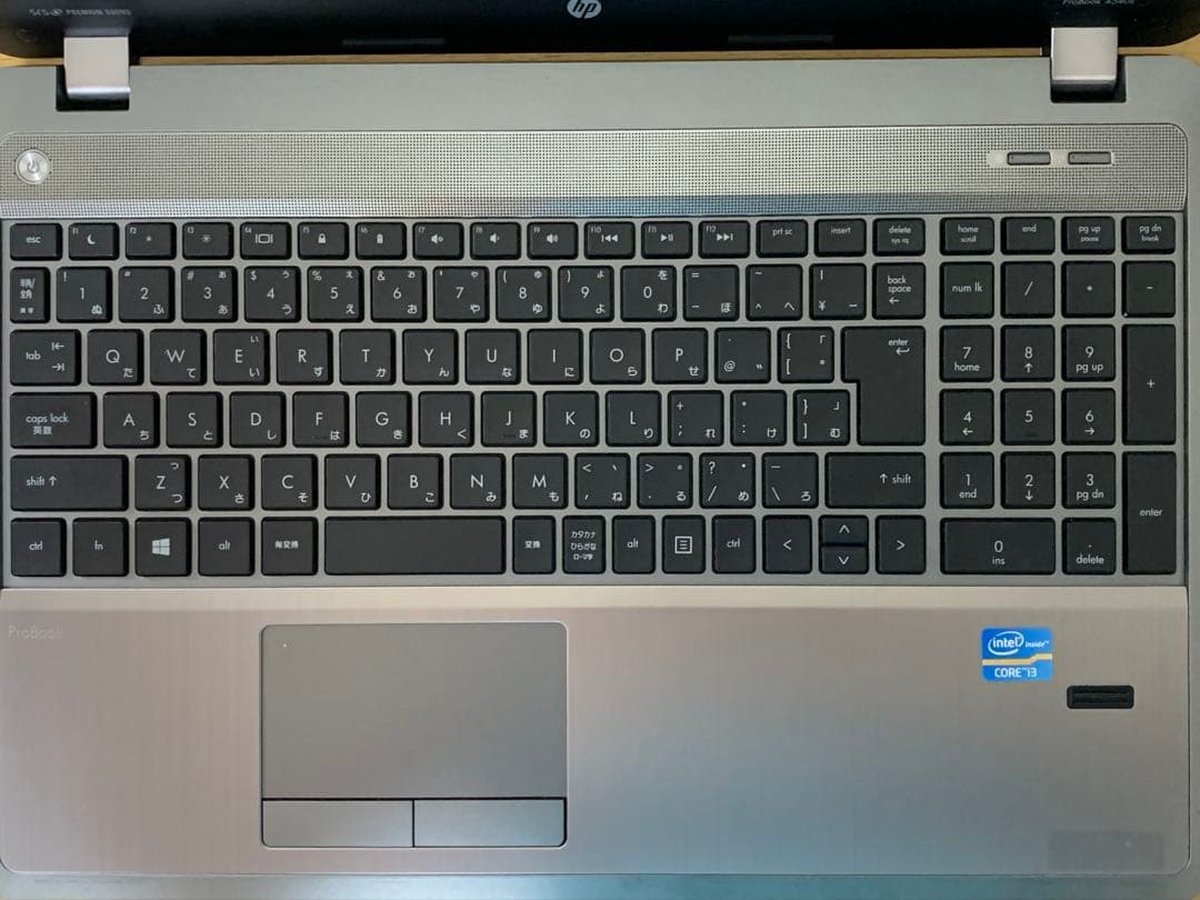 HP ProBook 4540s SSD換装済み(500GB)