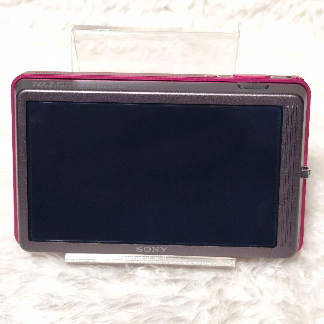 美品✨ SONY Cyber-shot DSC-T700 ピンク 新品バッテリー