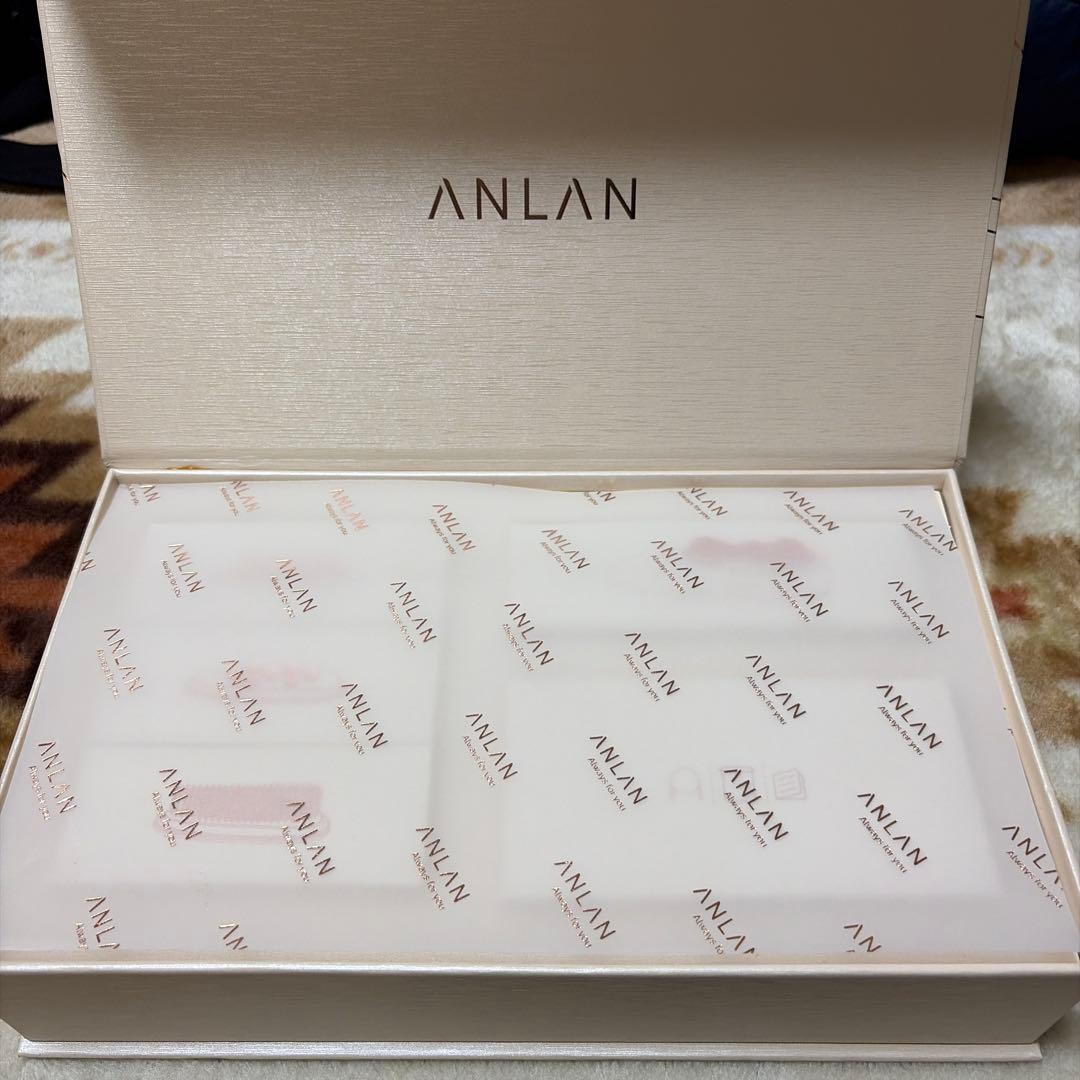 ANLAN アンラン リフトスパ温冷かっさ 美顔器 頭皮ブラシ EMS