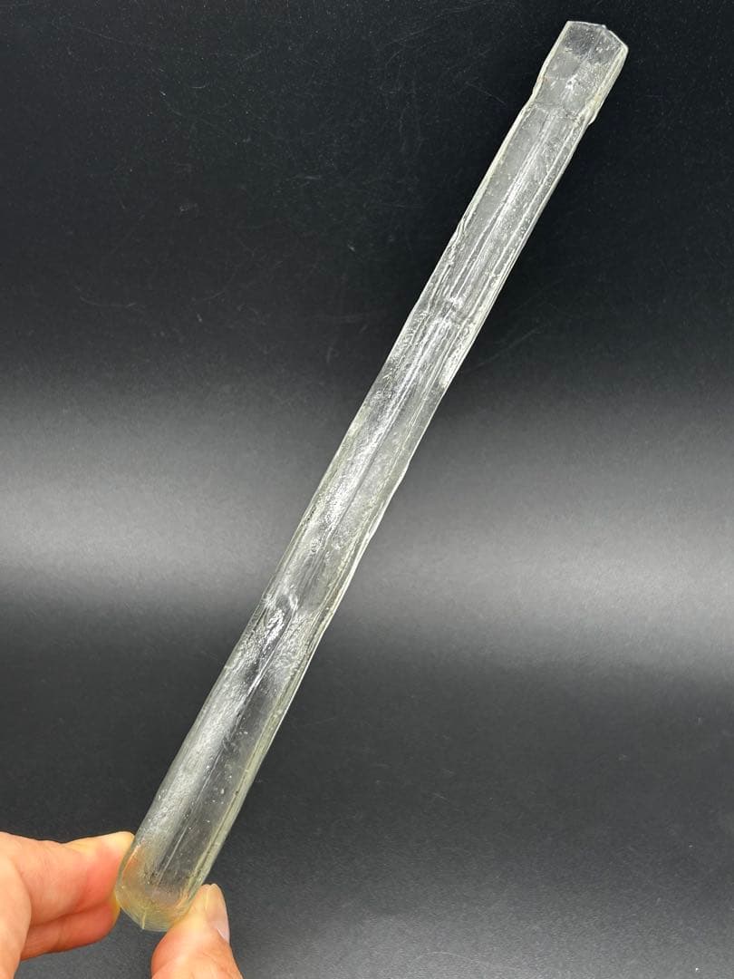大型　ライフル型　金平糖瓶　レトロ瓶　ガラス