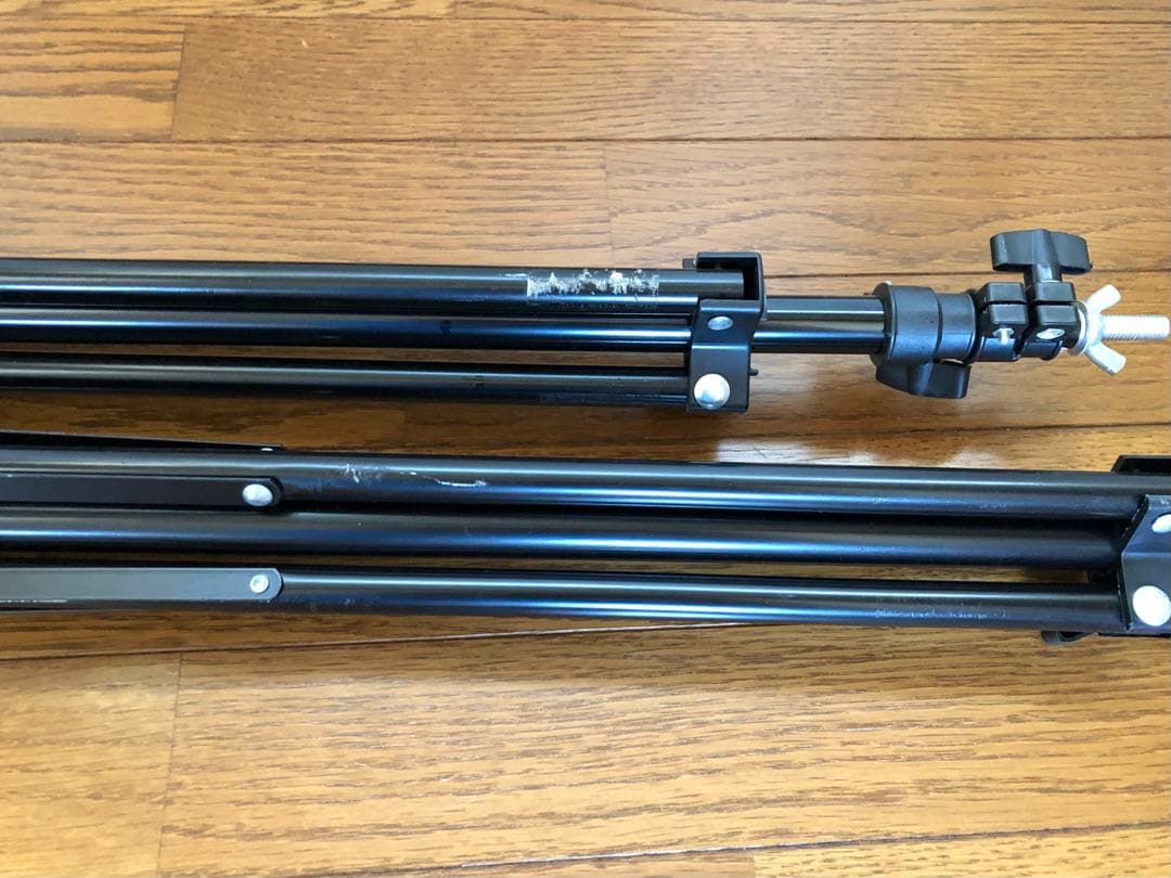【最終お値下げ】フォトスタジオのスタンドキット 背景布なし