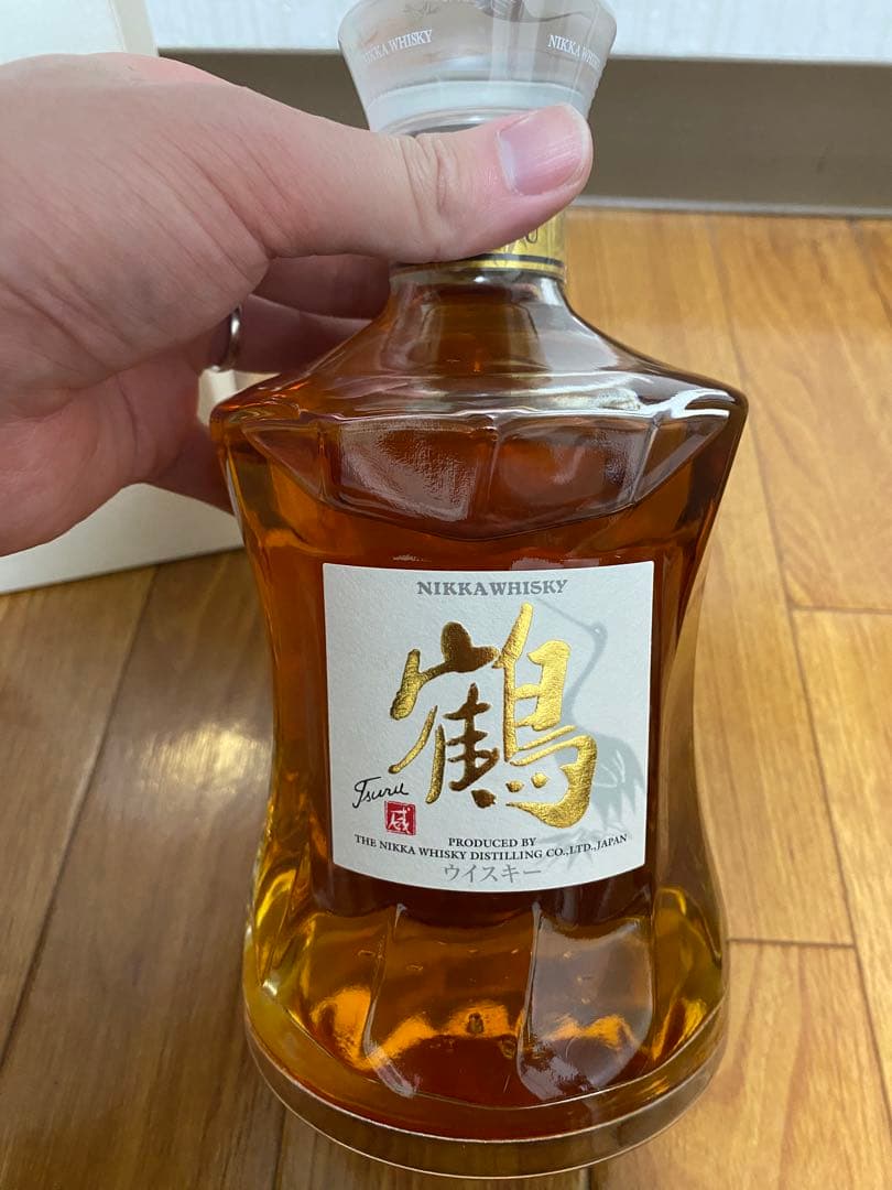 鶴 NIKKA ニッカ ウイスキー 箱付 WHISKY ニッカウヰスキー