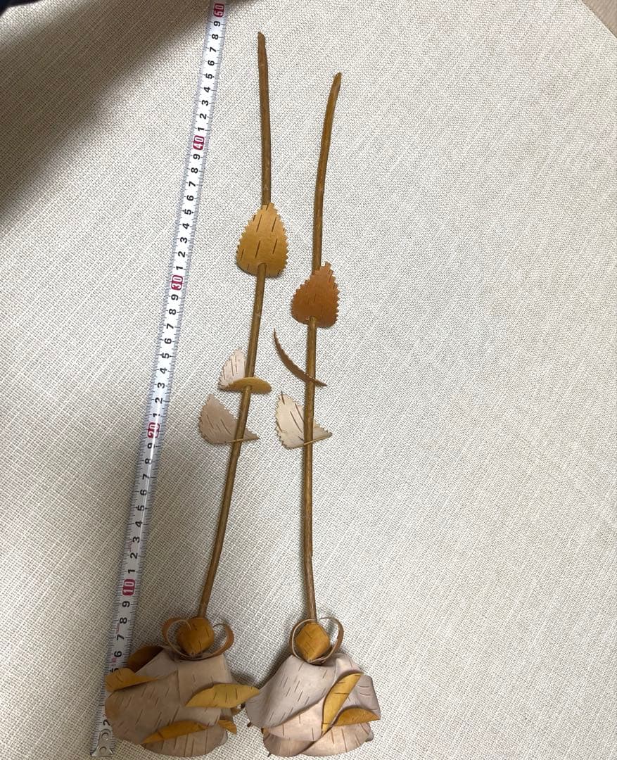 白樺の薔薇　2本セット