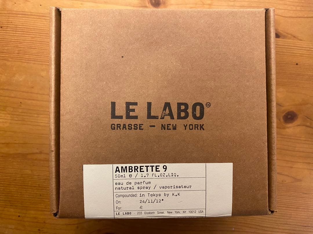 LE LABO AMBRETTE 9 50ml ユニセックス香水