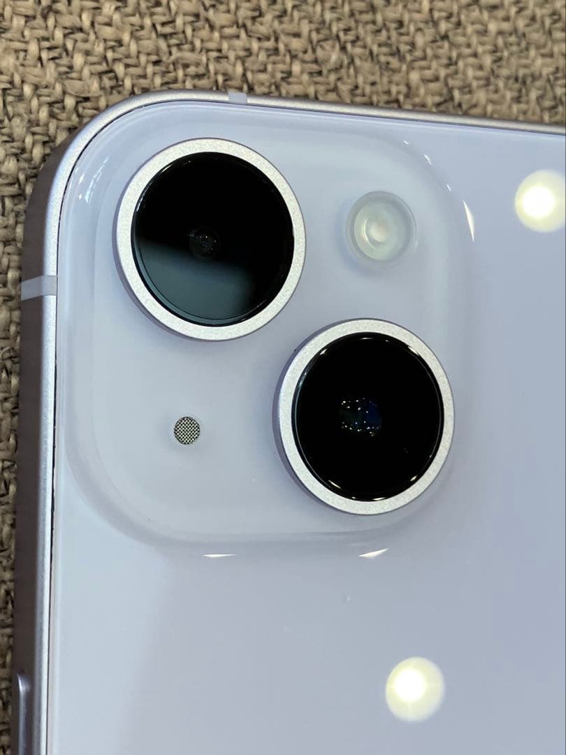iPhone14 128GB SIMフリー パープル バッテリー86% おまけ付