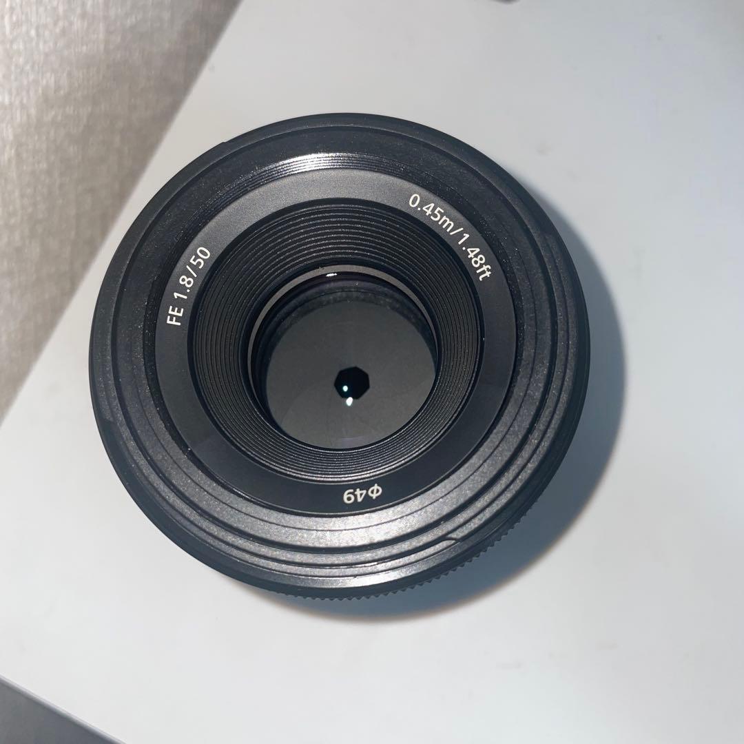 【美品】SONY FE 50 mm F1.8SEL50F18F 長期保証残４年