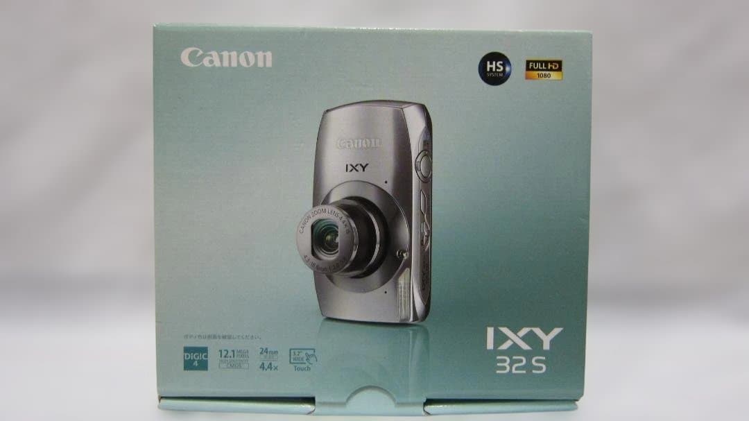 【美品】コンパクトデジタルカメラ Canon IXY 32S シルバー