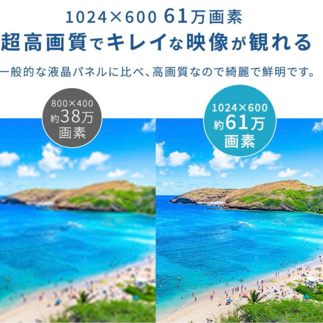 ポータブルDVDプレイヤー 10.1インチ 180度回転
