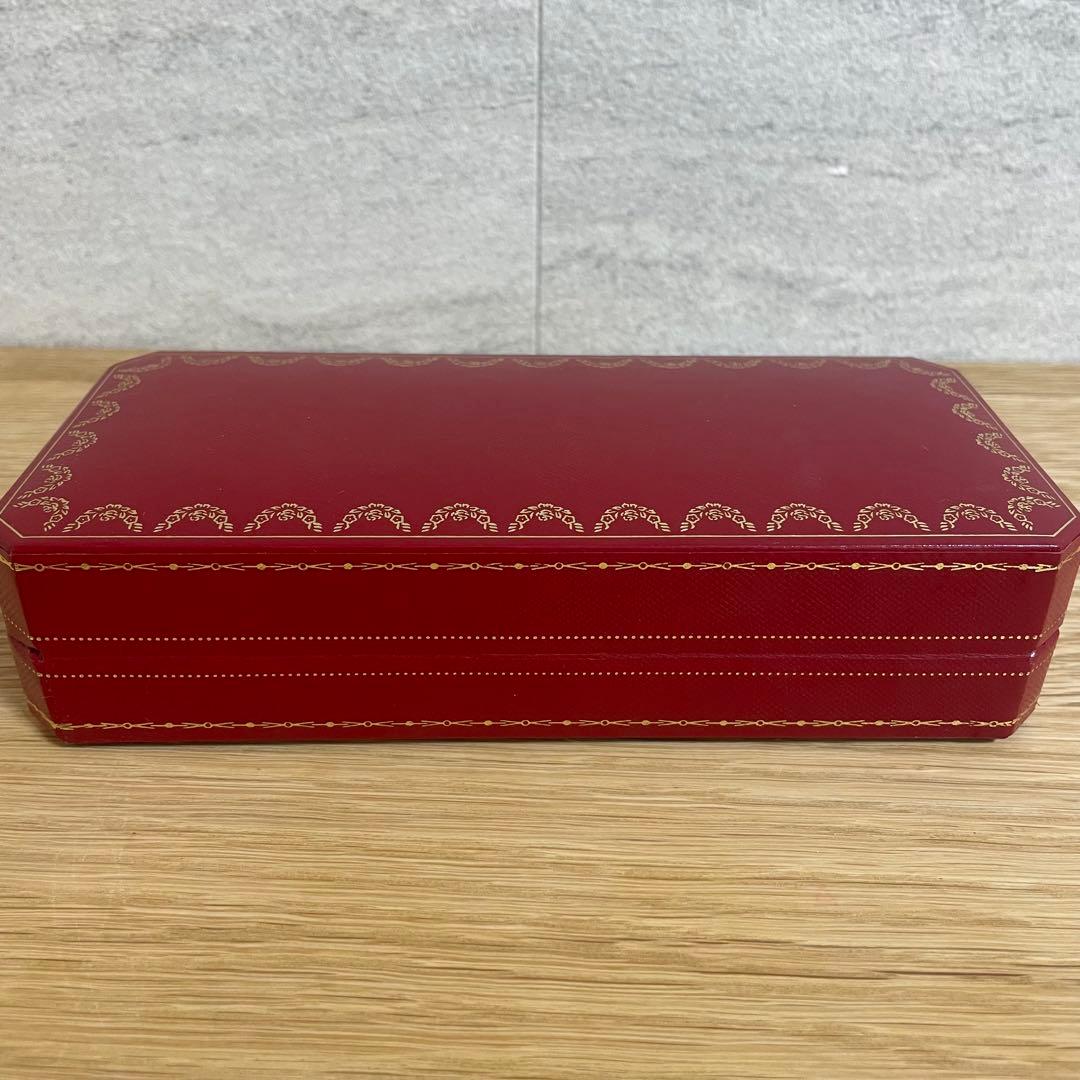 【Cartier】カルティエ ボールペン サントス ボルドーゴールド ケースあり