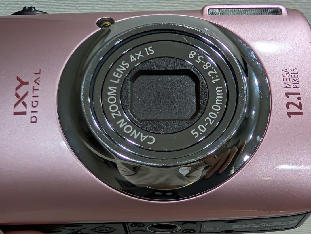 キャノン Canon デジカメ IXY DIGITAL 510 IS　ピンク