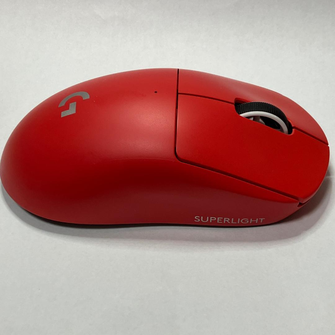 Logicool G PRO X SUPERLIGHT ソール新品 清掃動作確認