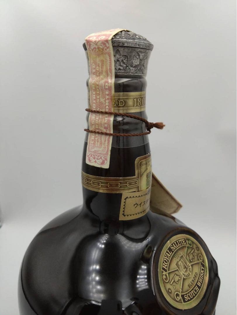  Salute 21年 スコッチウイスキー 箱入り 茶布袋 しおり付