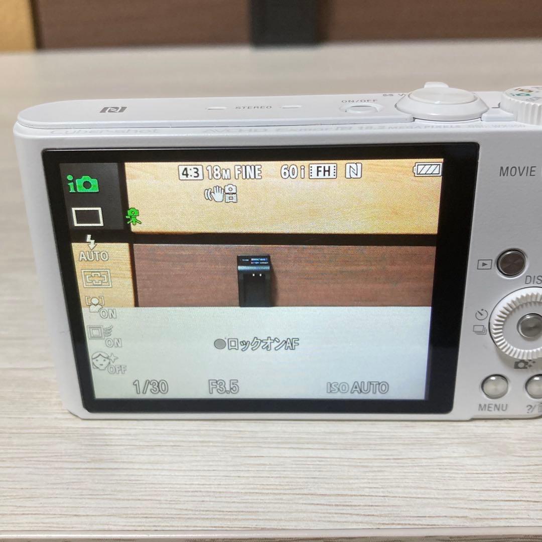 【極美品】ソニー SONY DSC-WX350 動作良好 ホワイト 動作確認済み