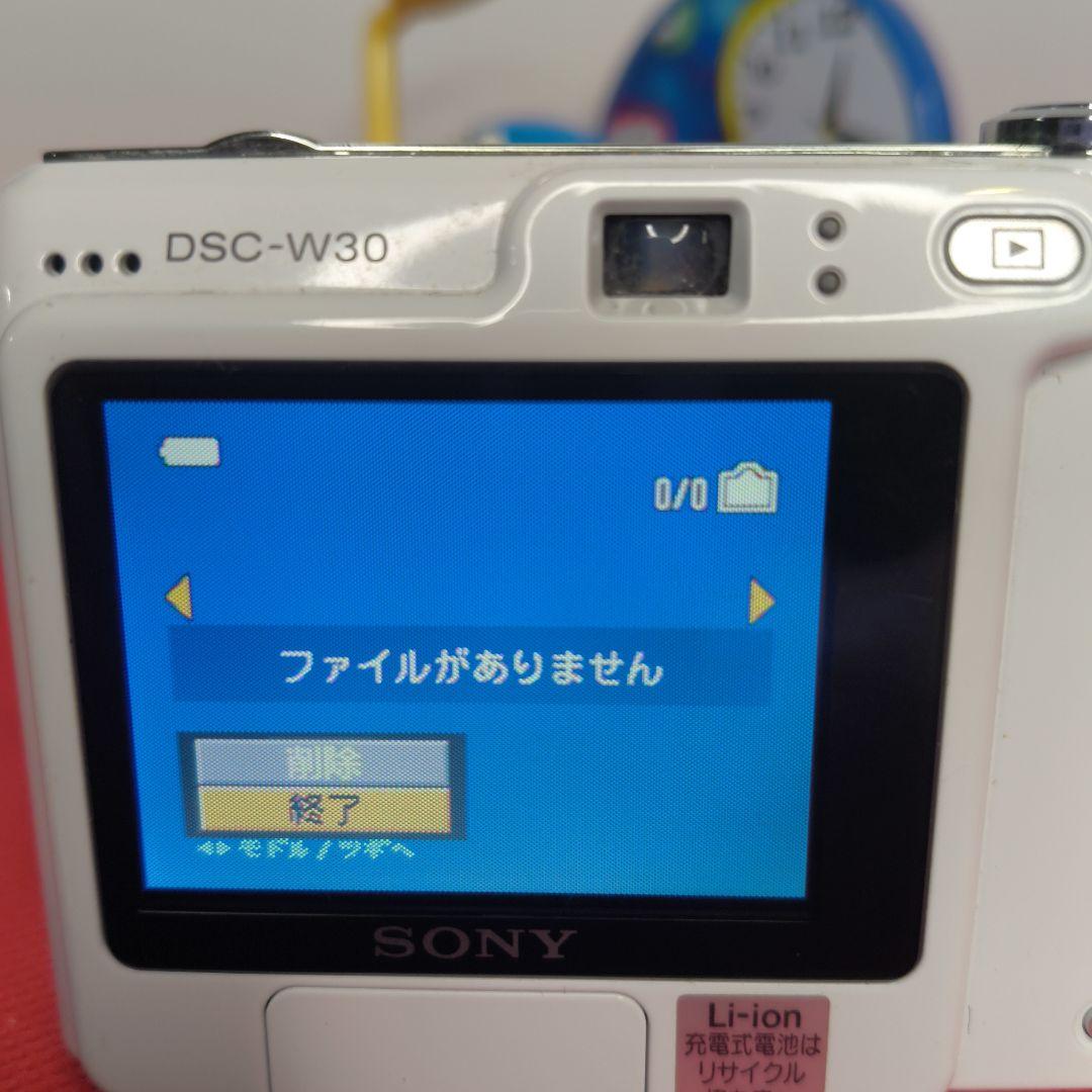 【動作確認済】SONY ソニー Cyber-Shot DSC-W30