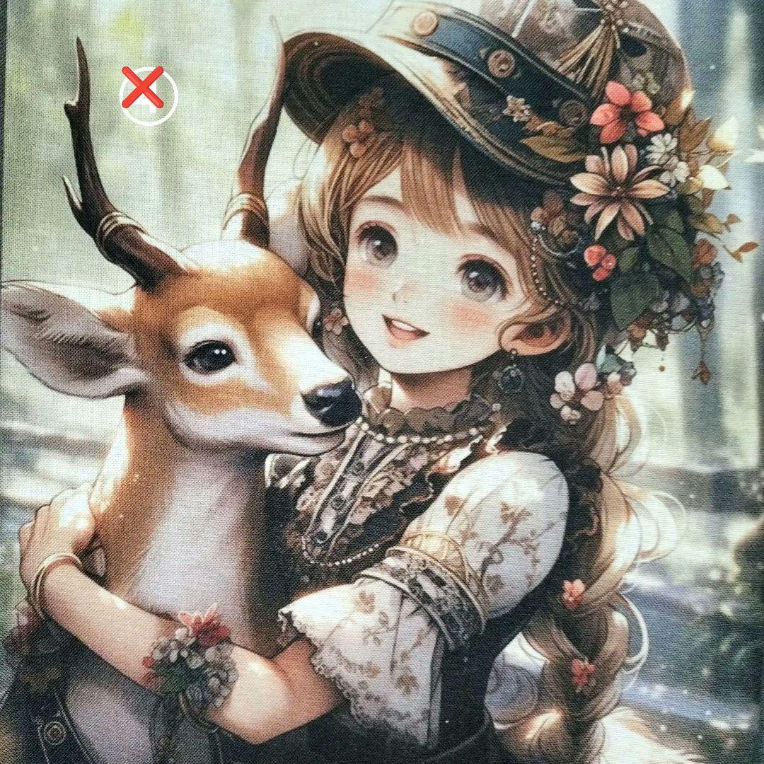 ♡女の子と動物パネルのオーダーページ✨